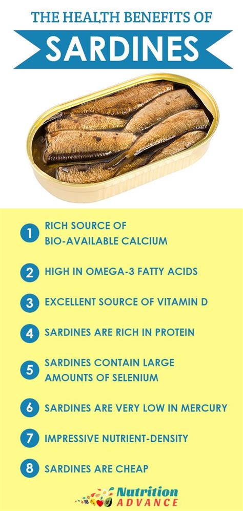 Sardines 101: Nutrition Facts and Health Benefits.